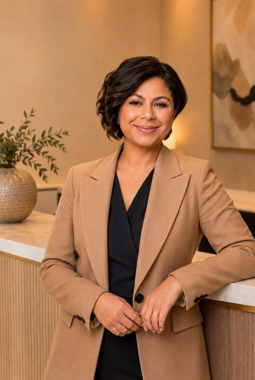 Portrait of Dr. Seema Shah.